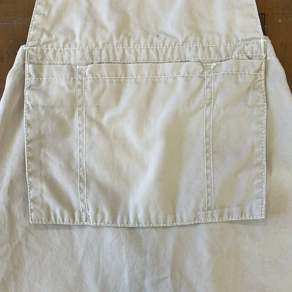 Gymboree khaki pocket apron jumper dress vintage 3-4 years